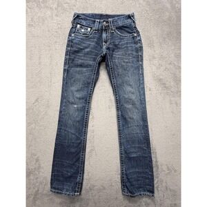 True Religion Dark Blue Straight Jeans